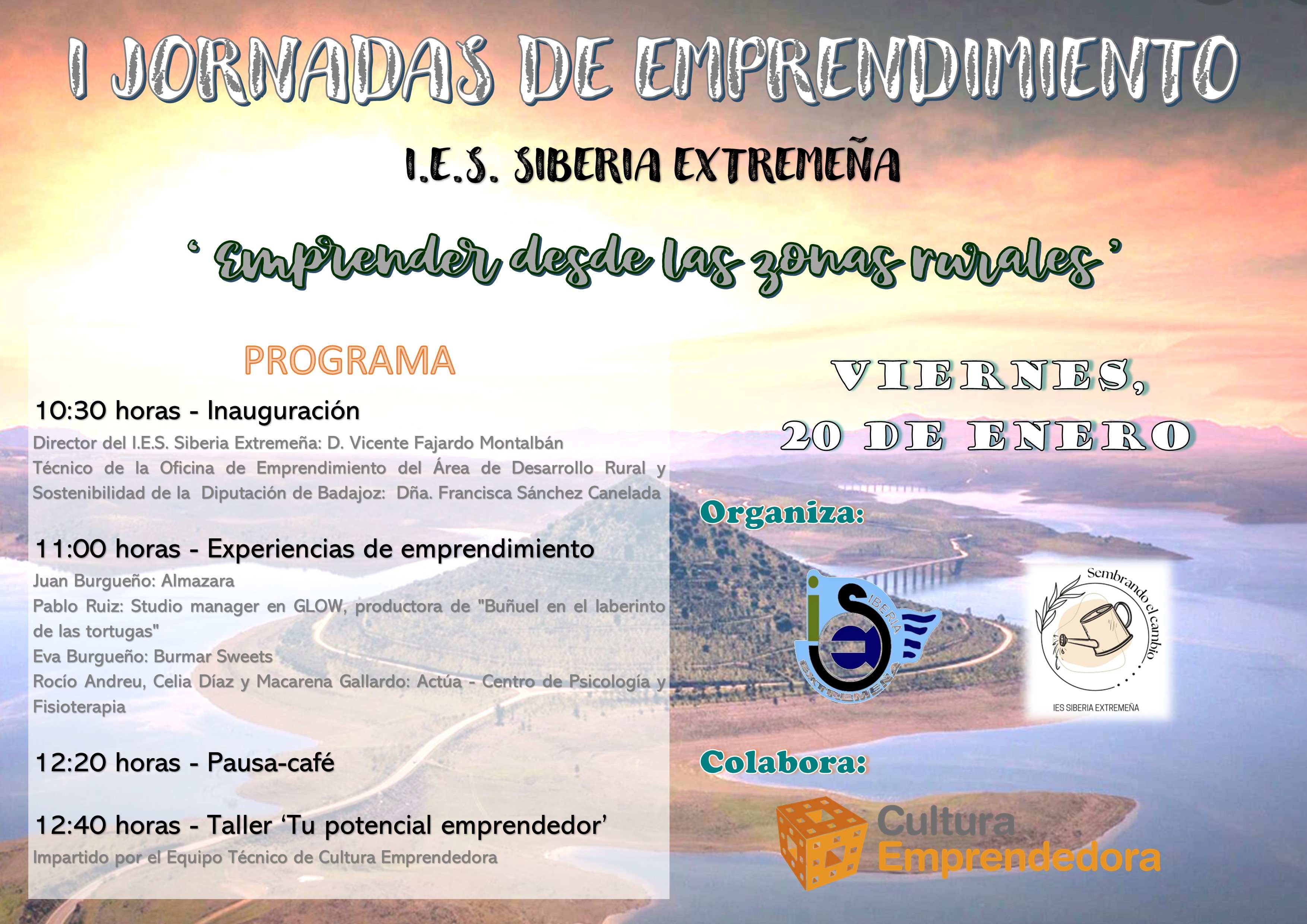 Cartel Jornada Aula Emprendimiento